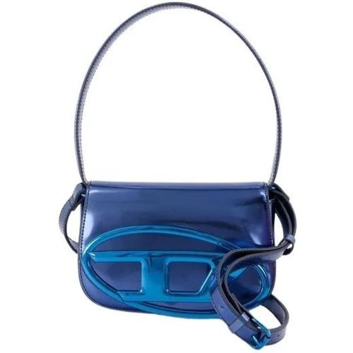 Shopper - 1Dr Shoulder Bag - Leather - Blue - Gr. unisize - in - für Damen - Diesel - Modalova