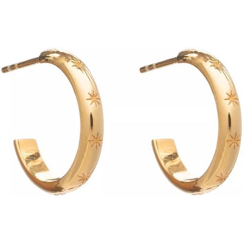 Ohrringe - Star Studded Medium Hoops - Gr. unisize - in - für Damen - Rachel Jackson London - Modalova