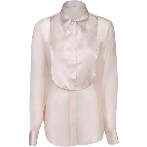Satin Patch Powder Shirt - Größe L - pink - BRUNELLO CUCINELLI - Modalova