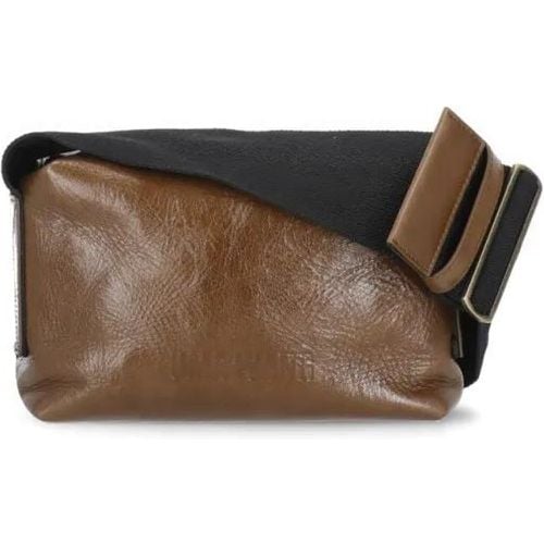 Shopper - Brown Leather Shoulder Bag - Gr. unisize - in - für Damen - Uma Wang - Modalova