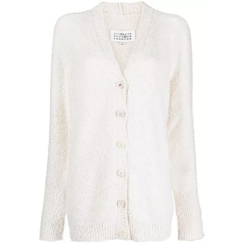 V-Neck Knitted Cardigan - Größe S - Maison Margiela - Modalova