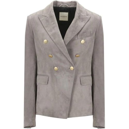 Lizzie Leather Blazer - Größe 40 - Tagliatore - Modalova