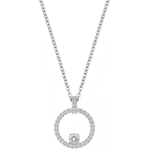 Halskette - Creativity Necklace Rhodium plated - Gr. unisize - in Silber - für Damen - Swarovski - Modalova