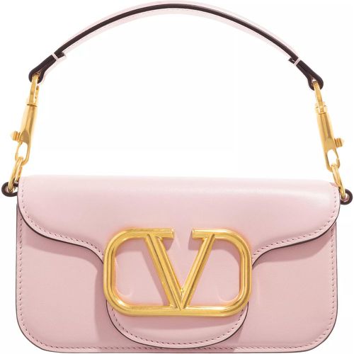 Crossbody Bags - Locò Shoulder Bag Leather - Gr. unisize - in Gold - für Damen - Valentino Garavani - Modalova