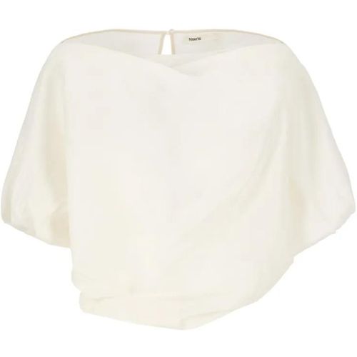 Ivory Silk/Cotton Blend Niles Top - Größe 38 - Khaite - Modalova