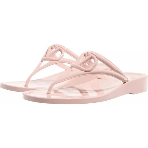 Slipper & Pantoletten - PM Thong Summer Shoe - Gr. 36 (EU) - in Gold - für Damen - Valentino Garavani - Modalova