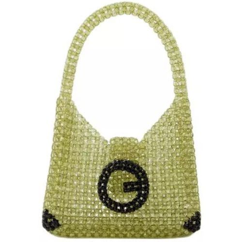 Crossbody Bags - Beaded Hobo Bag - Beads - Green/Black - Gr. unisize - in - für Damen - Germanier - Modalova