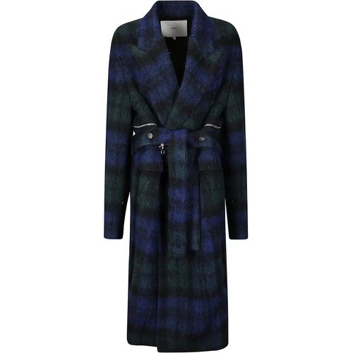 Oversized Tartan Coat With Zips - Größe 1 - Setchu - Modalova