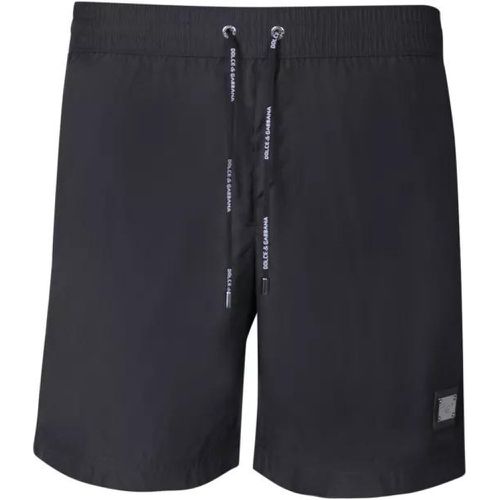 Black Beach Boxers - Größe 3 - black - Dolce&Gabbana - Modalova