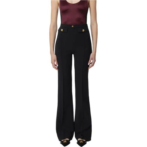 Pantalons Zwart Pa02546e2 - Größe IT 42 - Elisabetta Franchi - Modalova