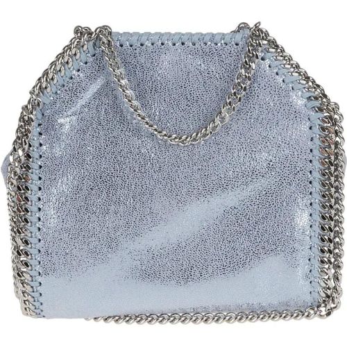 Totes & Shopper - Tiny Tote Eco Shiny Dotted Chamois - Gr. unisize - in - für Damen - Stella Mccartney - Modalova