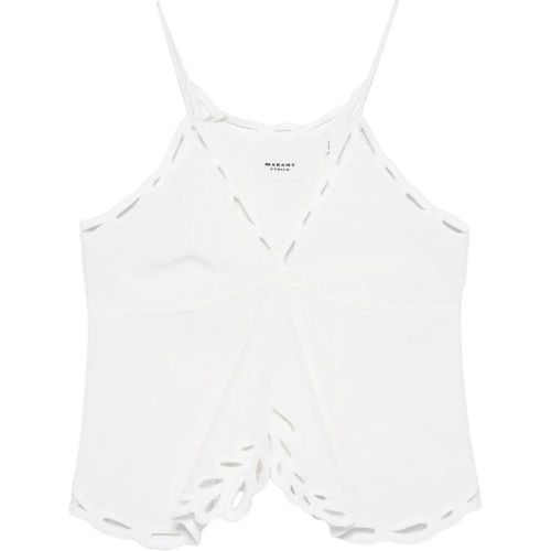 White Tomeki Tank Top - Größe 34 - Etoile Isabel Marant - Modalova