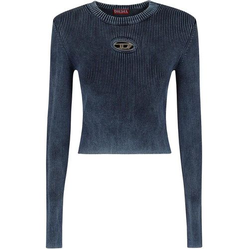 Ribbed Knit Top - Größe M - Diesel - Modalova