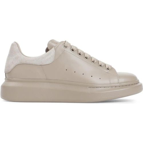 Low-Top Sneaker - Stone Grey Calf Leather Sneakers - Gr. 41,5 (EU) - in Rosa - für Damen - alexander mcqueen - Modalova