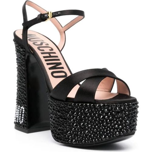 Slipper & Pantoletten - Sandals Black - Gr. 36 (EU) - in - für Damen - Moschino - Modalova