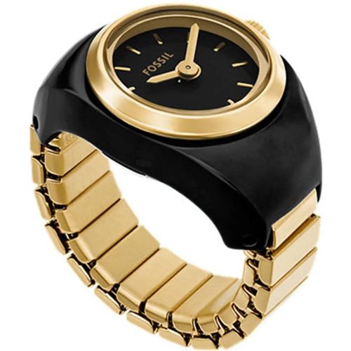 Ring - Ringuhr - Gr. unisize - in Schwarz - für Damen - Fossil - Modalova