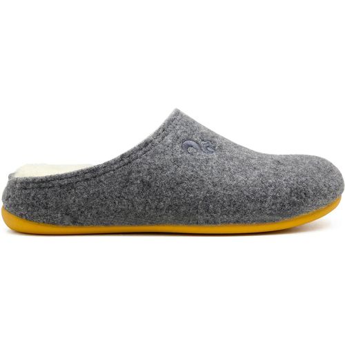 Low-Top Sneaker - 1856 ® Recycled Wool Slippers grey yellow (W - Gr. 36 (EU) - in - für Damen - thies - Modalova