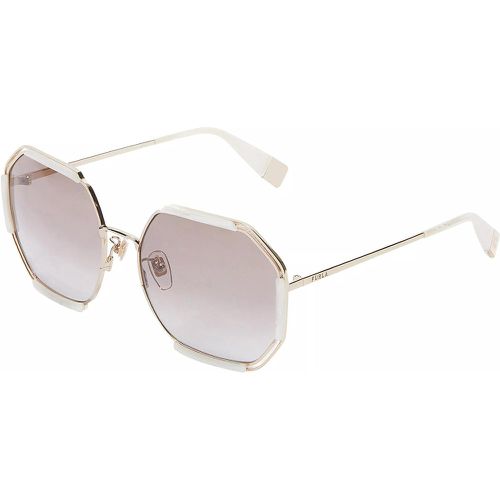 Sonnenbrille - WD00099 SUNGLASSES SFU785 - Gr. unisize - in Weiß - für Damen - Furla - Modalova