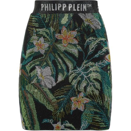 Minirock Hawaii Mit Schmucksteinen - Größe XS - Philipp Plein - Modalova