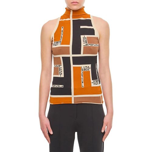 Sleeveless Puzzle Top - Größe 40 - Fendi - Modalova