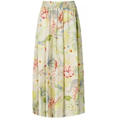 Giungla Ivory Long Skirt - Größe 42 - yellow - Twin-Set - Modalova