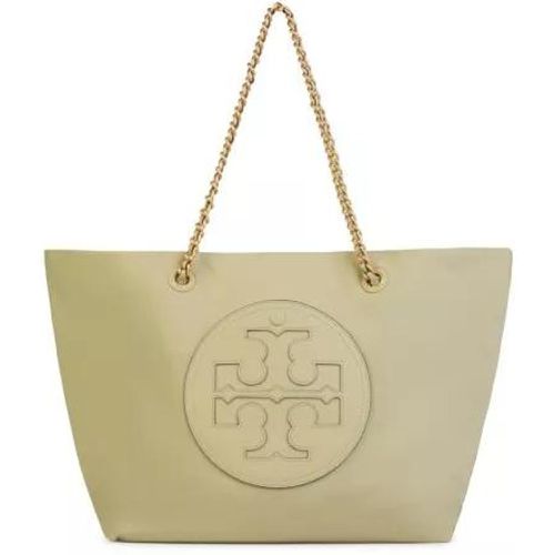 Tote - Ella Chain Tote' Bag In Light Green 'Canvas' - Gr. unisize - in - für Damen - TORY BURCH - Modalova