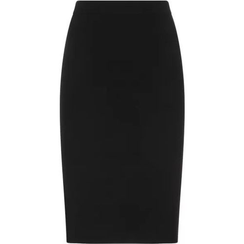 Black Wool Pencil Skirt - Größe M - Saint Laurent - Modalova