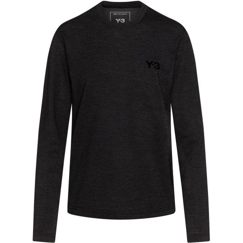 Regular Longsleeve mit Logo - Größe L - Y-3 - Modalova