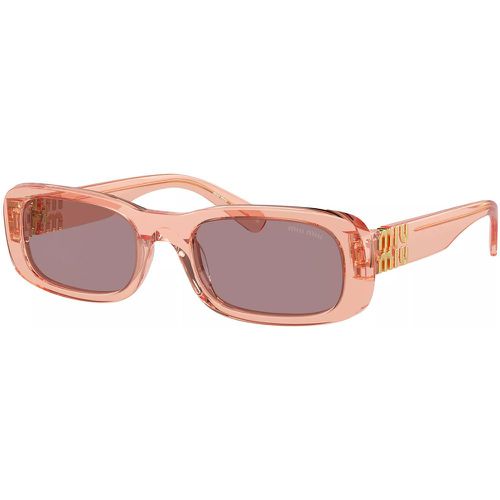 Sonnenbrille - 0MU 08ZS 53 13T06I - Gr. unisize - in Braun - für Damen - Miu Miu - Modalova