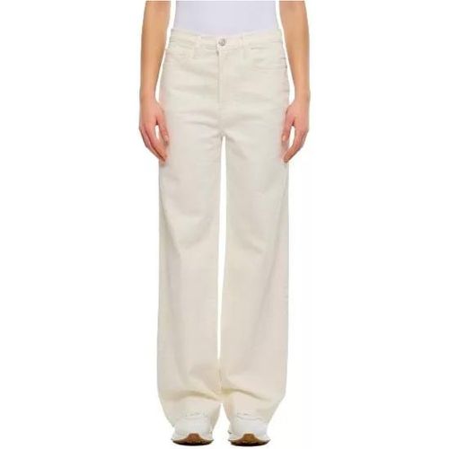 Le Jane Wide Leg Denim Pants - Größe 27 - white - FRAME - Modalova