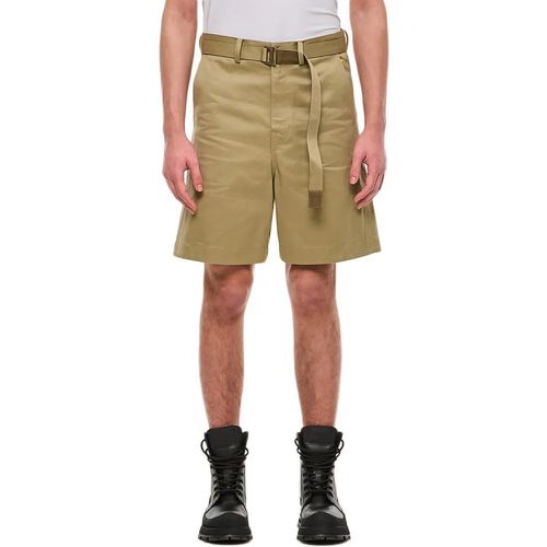 Cotton Chino Shorts - Größe 2 - Sacai - Modalova