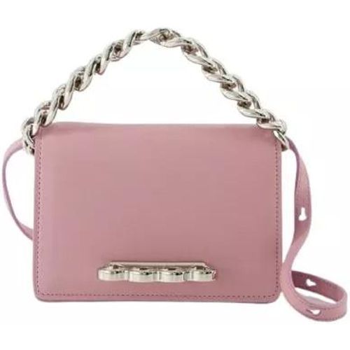 Crossbody Bags - Four Ring Mini Bag - Antique - Leather - Gr. unisize - in Rosa - für Damen - alexander mcqueen - Modalova