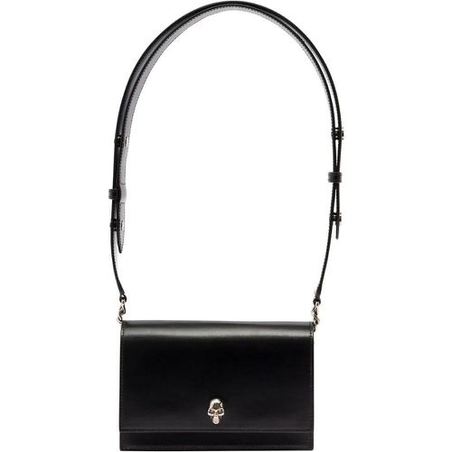 Shopper - Small Skull Crossbody - Leather - Black - Gr. unisize - in - für Damen - alexander mcqueen - Modalova