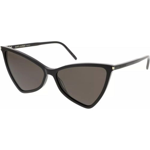 Sonnenbrille - SL 475 JERRY-001 58 Sunglass Woman Acetate - Gr. unisize - in Schwarz - für Damen - Saint Laurent - Modalova