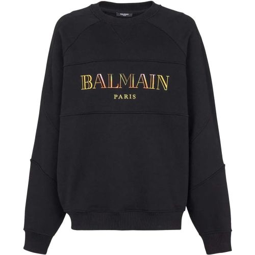 Crew Neck Sweatshirt - Größe M - Balmain - Modalova