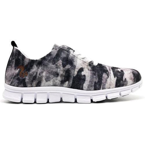 Low-Top Sneaker - ® PET Sneaker camo grey vegan aus recycelt - Gr. 38 (EU) - in - für Damen - thies - Modalova