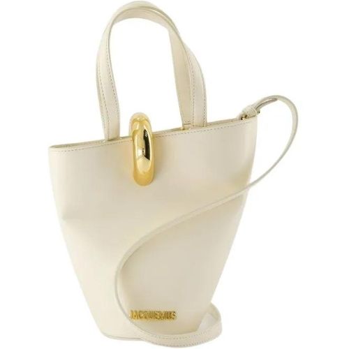 Totes & Shopper - Le Petit Bambola Shopper Bag - Leather - White - Gr. unisize - in - für Damen - Jacquemus - Modalova