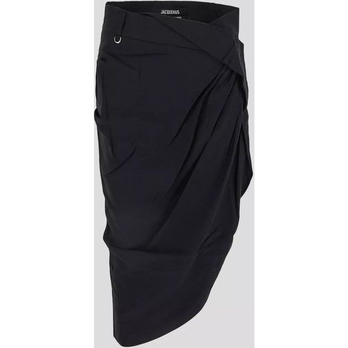 Viscose Skirt - Größe 34 - black - Jacquemus - Modalova