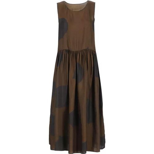 Brown Sleeveless Dress - Größe M - brown - Uma Wang - Modalova