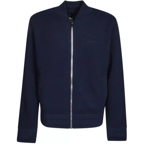 Wool Varsity Jacket With Signature 4G Pattern On B - Größe L - blue - Givenchy - Modalova