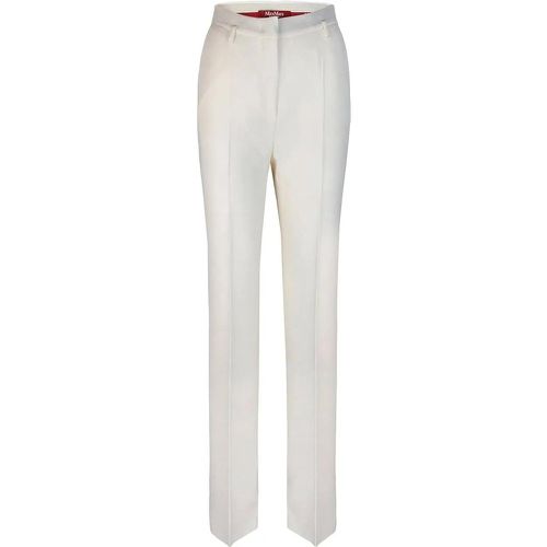 Studio Trousers White - Größe 40 - Max Mara - Modalova