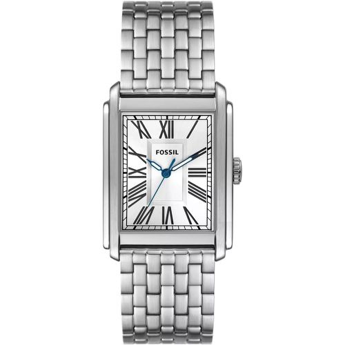 Uhren - Carraway Three-Hand Stainless Steel Watch - Gr. unisize - in Silber - für Damen - Fossil - Modalova