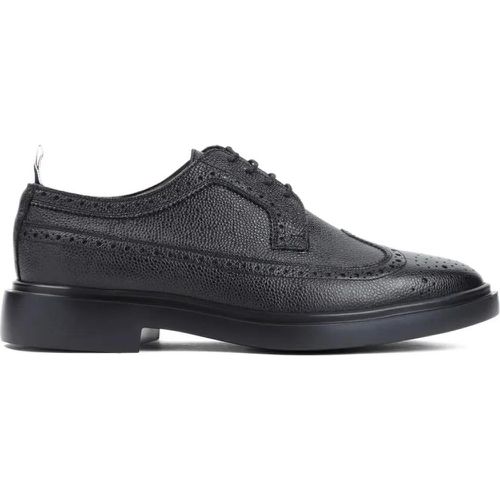 Loafer - Longwing Black Calf Leather Brogues - Gr. 10 - in - für Damen - Thom Browne - Modalova