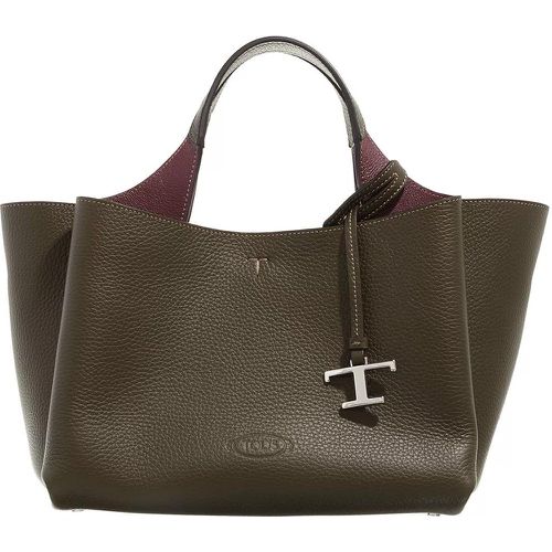 Totes & Shopper - Logo Charm Tote Bag Leather - Gr. unisize - in - für Damen - TOD'S - Modalova