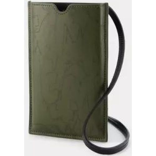 Handyhüllen - The Phone Holder Crossbody - Nylon - Khaki - Gr. unisize - in - für Damen - alexander mcqueen - Modalova