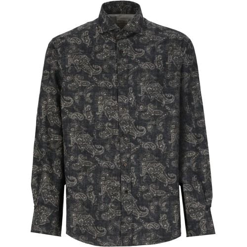 Paisley Shirt - Größe M - BRUNELLO CUCINELLI - Modalova