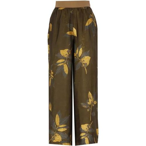 Pansy Floral Pants - Größe L - green - Uma Wang - Modalova