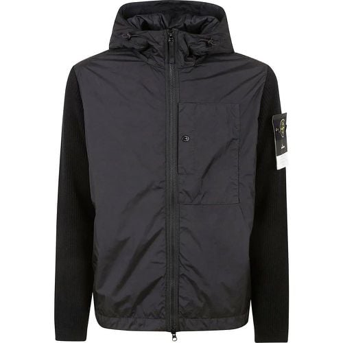 Coats Black - Größe L - Stone Island - Modalova