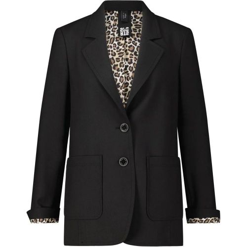 Blazer mit Animal-Print Futter - Größe 38 - Marc Cain - Modalova