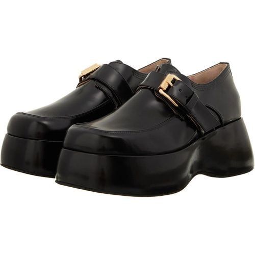 Loafer - Logo Multistrap - Gr. 38 (EU) - in - für Damen - Moschino - Modalova